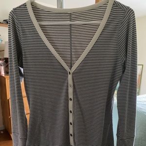 Lululemon button up long sleeve